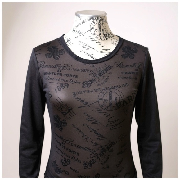 Only Hearts Women’s Long Sleeve Dress with Crew Neck. Black. M/L - Picture 8 of 12